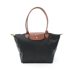 ロンシャン Longchamp トートバッグ ル プリアージュ オリジナル L L1899089001 ブラック キャンバス レザー ル プリアージュ オリジナル L ショルダーバッグ レディース