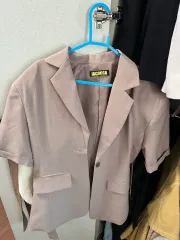 メイビンス 半袖ジャケット ベージュ