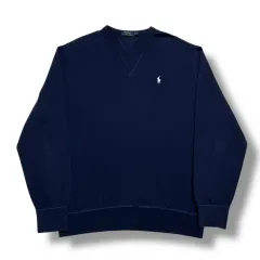 Polo Ralph Lauren メンズ オーバーサイズ ネイビー スウェット