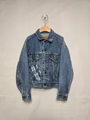 リーバイス デニムジャケット インディゴ ハートパッチ キッズ 6-7歳 0123