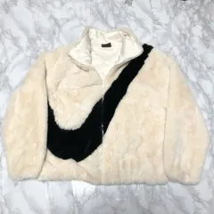 ナイキ ジャケット ほぼ新品 フリース レディース オーバーサイズ
