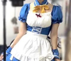 エヴァンゲリオン 綾波レイ カフェ メイド服 コスプレ