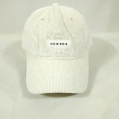 コーデュロイ NEW ERA ベースボールキャップ / アイボリー