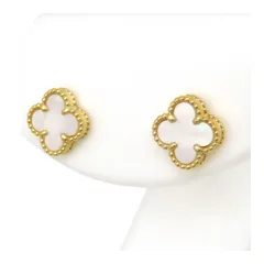 ヴァンクリーフ＆アーペル スウィート アルハンブラ ピアス VCARA44800 Au750 (K18YG) レディース Van Cleef & Arpels【中古】 【ジュエリー】