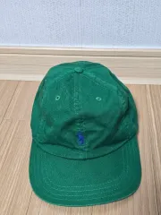アメリカ製 ポロ ラルフローレン グリーン ベースボールキャップ 帽子