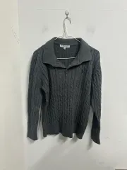 アラビアヴィンテージ U S ポロ アスン ケーブル ニット カーディガン 100