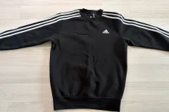 アディダス 3本線 黒 スウェット(起毛)