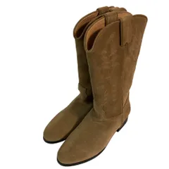未使用 24AW REMME レメ スエード ウエスタンブーツ 24093913002130 サイズ37 約23.5cm ブラウン レディース 古着 中古 USEDのサムネイル