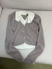 レイヤード ニット