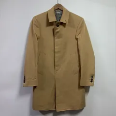 トム・ブラウン ステンカラーコート ベージュ