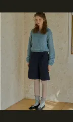 WITHOUTSUMMER ウール バミューダ パンツ