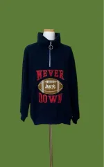 ハーフジップ フリース