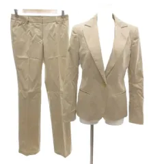 ザ・スーツカンパニー THE SUIT COMPANY セットアップ ジャケット スラックス パンツ 38 M ベージュ /MG ■ECB001