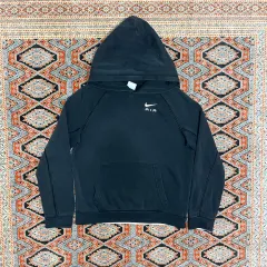 ナイキ エア ブラック 起毛 フード付きTシャツ レディース L