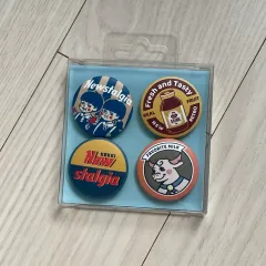 レトロバッジ 4種セット