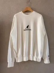 칼골 WEGO コラボ 白 スウェット 長袖 Tシャツ