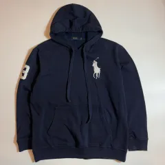 ポロ ラルフローレン ビックポニー ネイビー フーディー Tシャツ