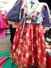 パッチワーク レディース アイ ハン(HAN)チョゴリ ドレス 5号