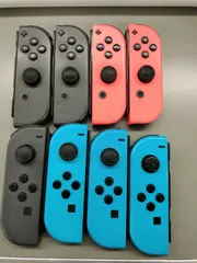 【ジャンクパーツ】Joy-con 8個セット【50】