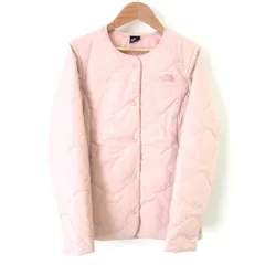 良品 THE NORTH FACE ノースフェイス ルイス ヒート カーディガン 中綿ジャケット NJ3NN81C S サーモンピンク レディース 古着 中古 USED