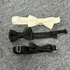 キッズ蝶ネクタイ＊白・黒