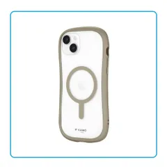 新品 iPhone 14 Plus 15 Plus 高速充電対応 耐衝撃 ハイブリッドケース グレージュ MagSafe対応 ステンレスリング搭載 10H強化ガラス TPU ハニカム構造 背面クリア カメラ保護 ストラップホール付き 保護カバー 落下防止 人気