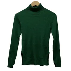 LANVIN en Bleu(ランバンオンブルー) 長袖セーター サイズ38 M レディース グリーン