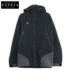 adidas アディダス FJ7502 ﾌﾞﾗｯｸ 3 ﾚｲﾔｰ 20K ｼﾞｬｹｯﾄ S