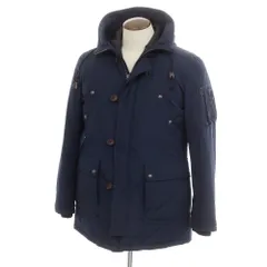 【中古】ジーステージ g-stage ポリエステルコットン 中綿入り フーデッドコート ネイビー【サイズ48】【メンズ】のサムネイル