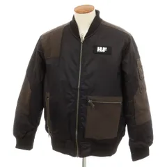 【中古】ハフ HUF × ERIC HAZE 100着限定 ナイロン 中綿ブルゾン ブラック【サイズM】【メンズ】のサムネイル
