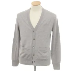 【中古】ブルックスブラザーズ Brooks Brothers ハイゲージ ウール カーディガン グレー【サイズXS】【メンズ】のサムネイル