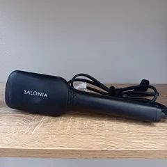 N  SALONIA サロニア ストレートヒートブラシ  SL-012BK