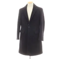 【中古】エトネ ETONNE ウールアルパカ チェスターフィールドコート ネイビー【サイズS】【メンズ】 中古】エトネ ETONNE ウールアルパカ チェスターフィールドコート