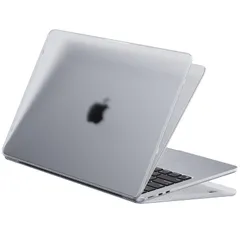 Soonjet対応 MacBook Air 13インチケース M5/M4/M3/M2 2026-2022年発売 モデルA3449/A3240/A3113/A2681 頑丈なプラスチック製ハードシェル保護ケース マットクリア