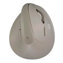 Digio2 ミニ エルゴノミクス ワイヤレス マウス 静音 5ボタン BlueLED グレージュwb d50f08b2