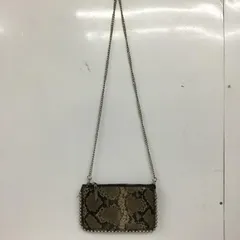 ZARA ザラ ショルダーバッグ パイソン柄 ウォレットチェーンバッグ