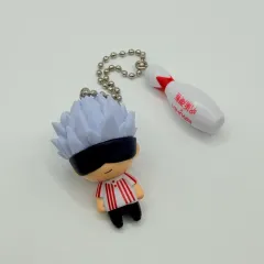 呪術廻戦 ラウンドワン 五条 悟 フィギュア キーホルダー キーチェーン グッズ (231)