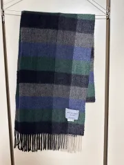 白ソルト カシミア100% マフラー ドライ完了 収納ボックス 新世界 購入