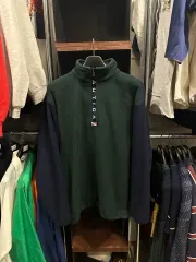 ヴィンテージ 90s NAUTICA(ノーティカ) ハーフジップアップ フリース