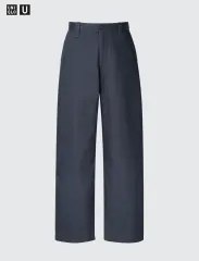 UNIQLO U ワイド フィット チノ ネイビー 88 2点 + BEARDED KID デニム L