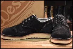 【8D 箱付 美品】WESCO ウエスコ カスタムロバートウィリアム ブラック ラフアウト 黒 オックスフォード 短靴 ブーツ HOPESMORE【GP413】のサムネイル
