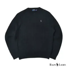 ポロラルフローレン ケーブル コットン ニット L N1179