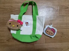 サンリオ X オリーブヤング ハローキティ バッグ ポーチキーホルダー セット