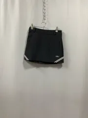 ルコックスポルティフ ストレッチ 黒 キュロット ゴルフウェア (ウエスト:26-27)