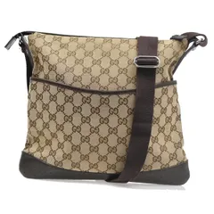 GUCCI グッチ GG ショルダーバッグ キャンバス レザー 31KC109