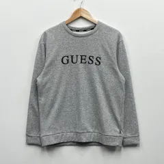 GUESS ロゴ スウェット グレー