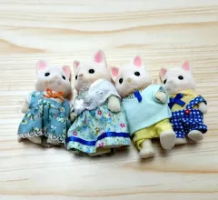 シルバニアファミリー 猫 ぬいぐるみ 4種セット