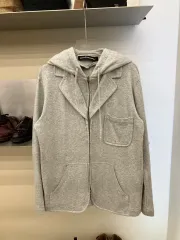 メルシーボークー ジャケット デザインテープ WHO ジップアップ