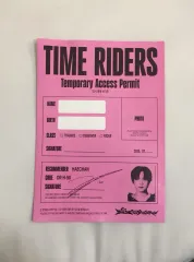 NCT DREAM ヘチャン タイムライダーズ ポップアップ 임시통행허가증