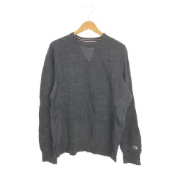 チャンピオン CHAMPION トレーナー カットソー スポーツ 長袖 クルーネック M グレー /AH4 ■ECA002